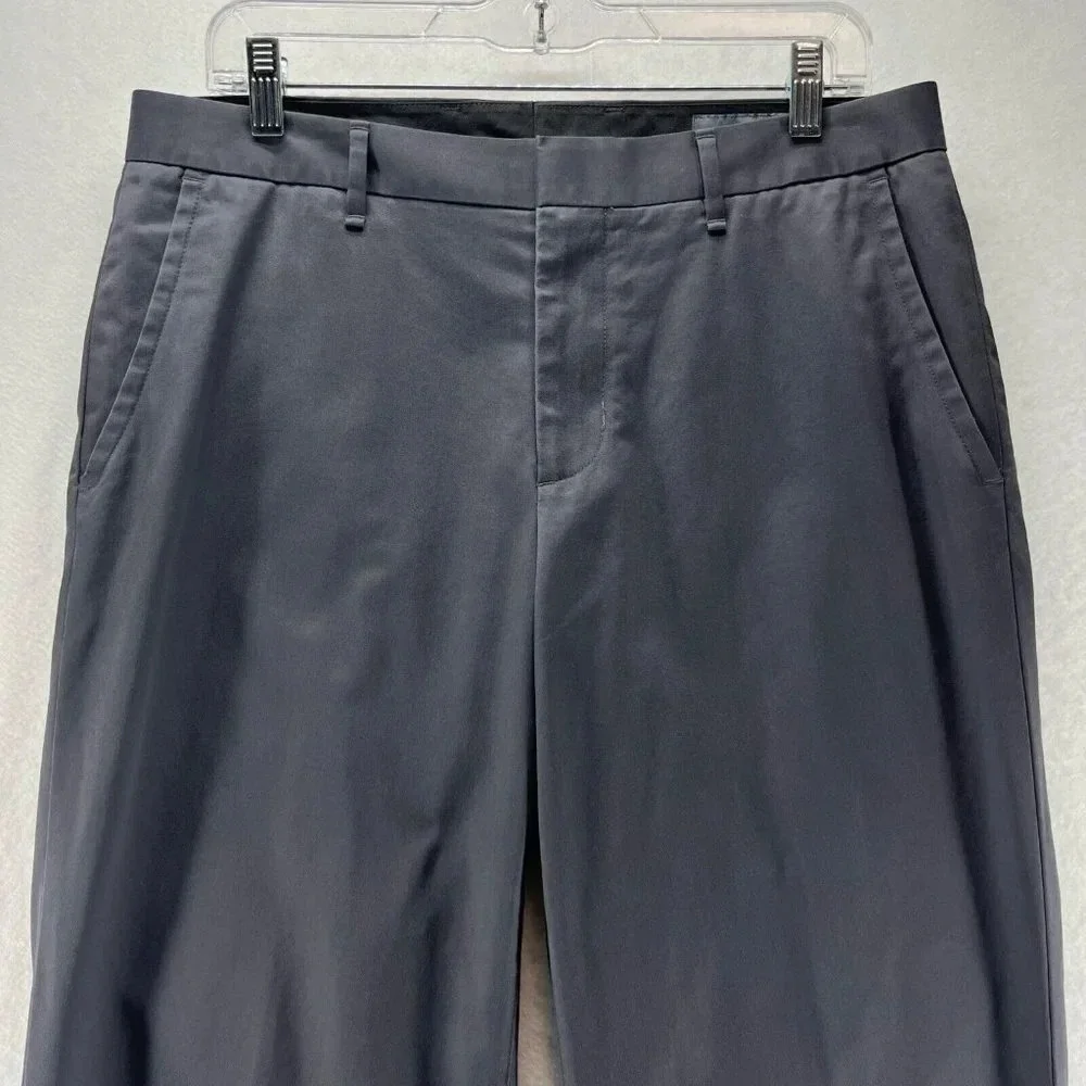Bonobos Pants Mens Sz 32 Chino Straight Fit Stretch Twill Cotton Gray